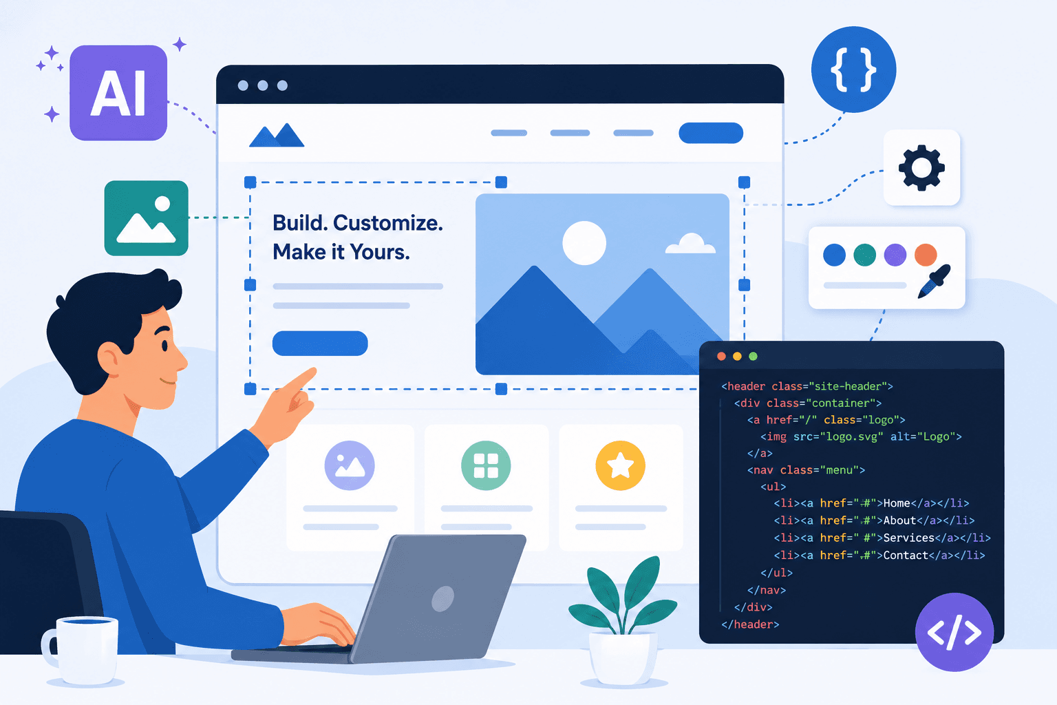AI Website Builder Free With Code: How to Customize Beyond the Defaults